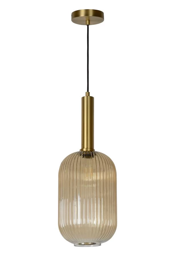 Lucide MALOTO - Pendant light - Ø 20 cm - 1xE27 - Amber - off